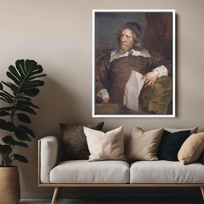 Inigo Jones by William Hogarth - Canvas Artwork