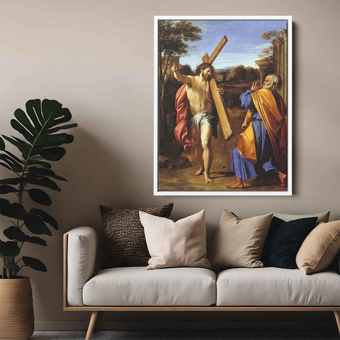 Lord, whither goest thou? by Annibale Carracci - Canvas Artwork