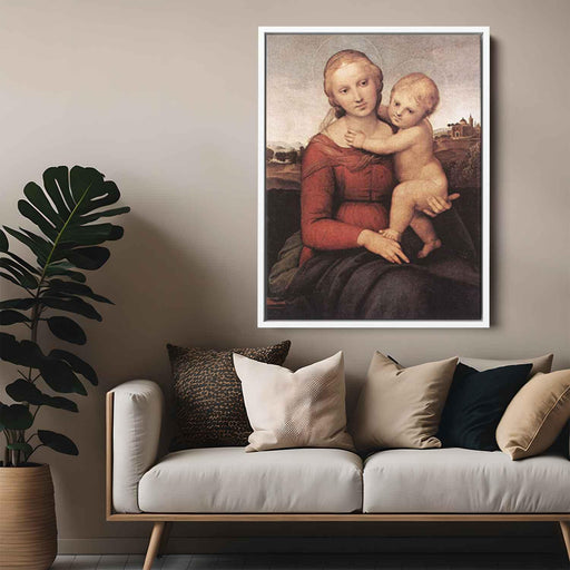 Madonna and Child (1505) by Raphael - Canvas Artwork