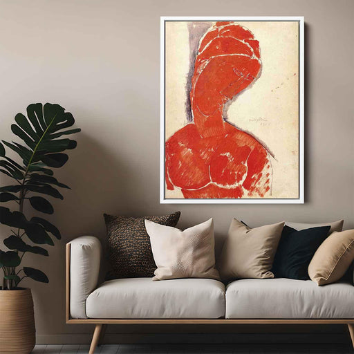 Nude Bust (1915) by Amedeo Modigliani - Canvas Artwork