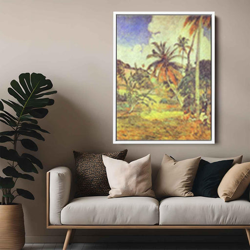 Palm trees on Martinique (1887) by Paul Gauguin - Canvas Artwork