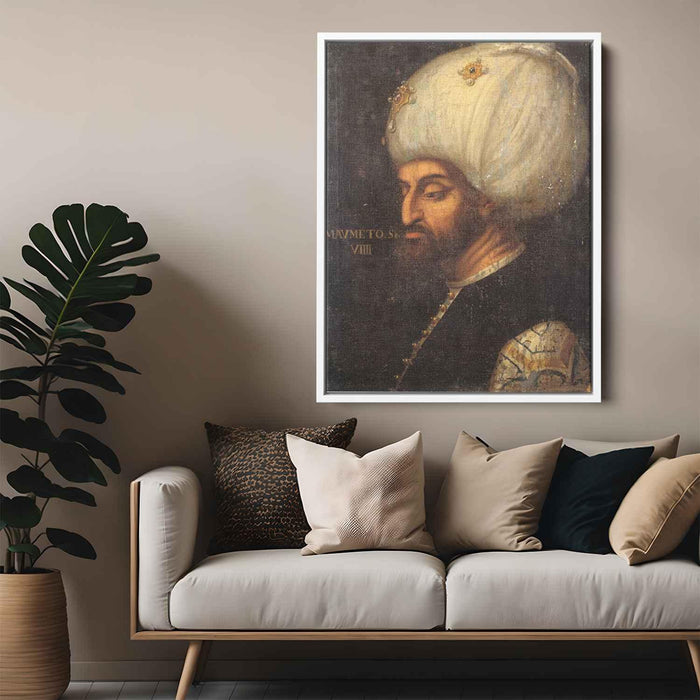 Portrait of Mehmed II by Paolo Veronese - Canvas Artwork