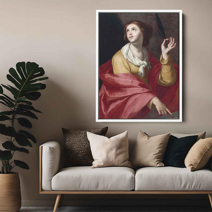 Saint Lucy by Francisco de Zurbaran - Canvas Artwork