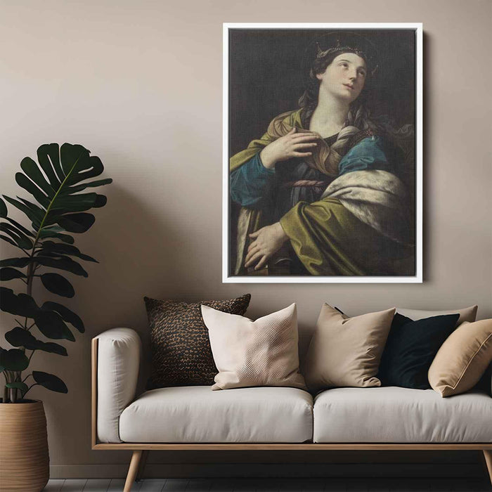 St. Catherine (1615) by Guido Reni - Canvas Artwork
