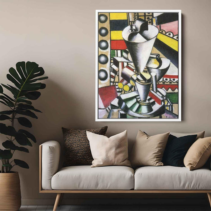 Still life in the machine elements (1918) by Fernand Leger - Canvas Artwork