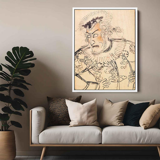 The actor by Utagawa Kuniyoshi - Canvas Artwork