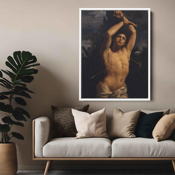 The Martyrdom of Saint Sebastian (1616) by Guido Reni - Canvas Artwork