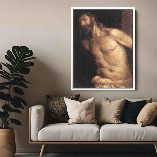 The Scourging of Christ (1560) by Titian - Canvas Artwork