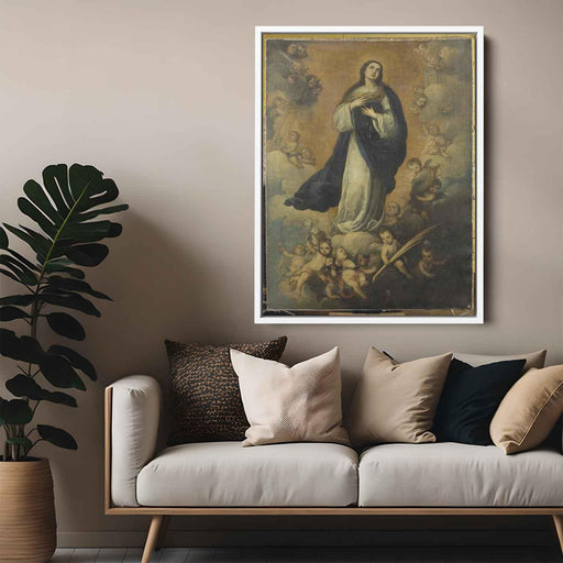 Virgin glorious by Bartolome Esteban Murillo - Canvas Artwork
