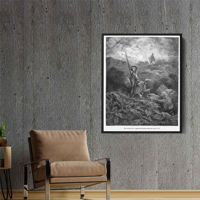 Don Quixote by Gustave Dore - Canvas Artwork