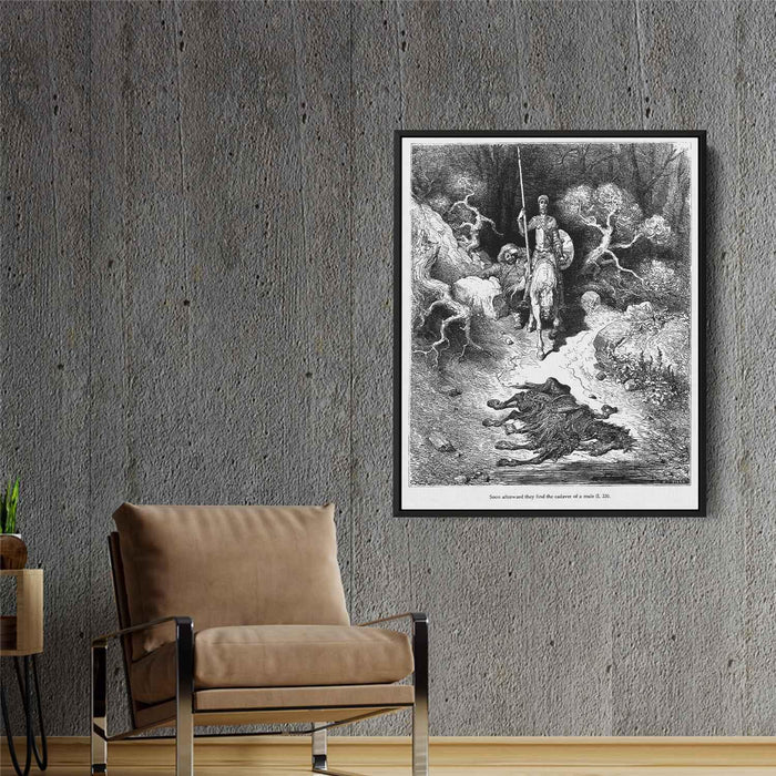 Don Quixote by Gustave Dore - Canvas Artwork