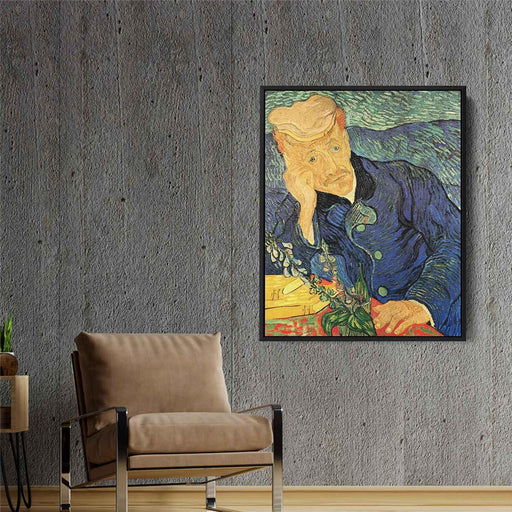 Dr. Paul Gachet (1890) by Vincent van Gogh - Canvas Artwork