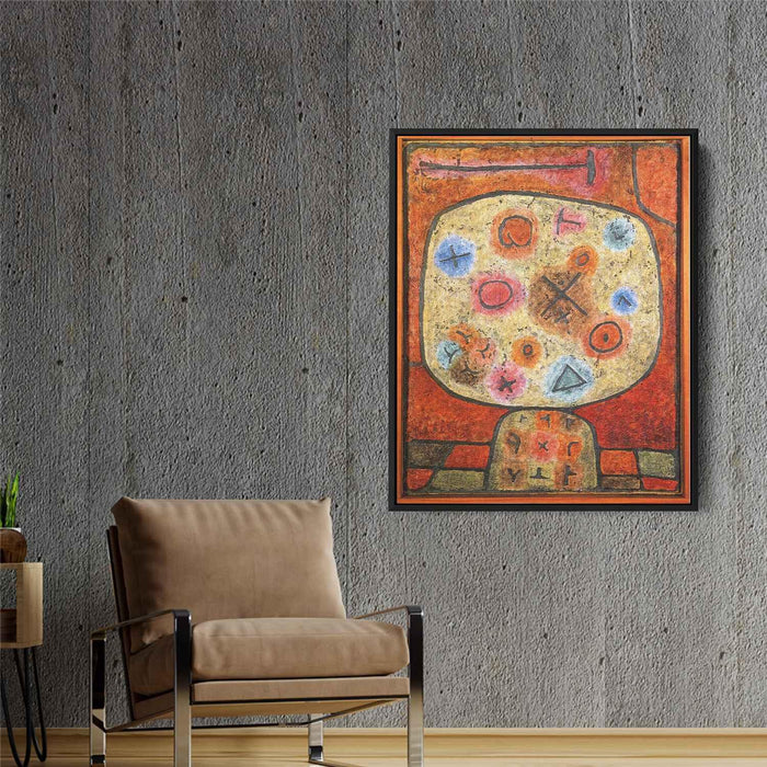 Flowers in Stone (1939) by Paul Klee - Canvas Artwork