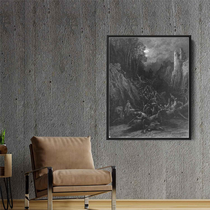 Idylls of the King by Gustave Dore - Canvas Artwork