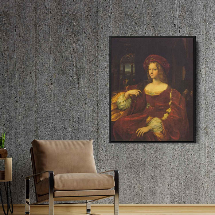 Joanna of Aragon (1518) by Raphael - Canvas Artwork