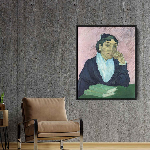 L'Arlesienne, Portrait of Madame Ginoux by Vincent van Gogh - Canvas Artwork