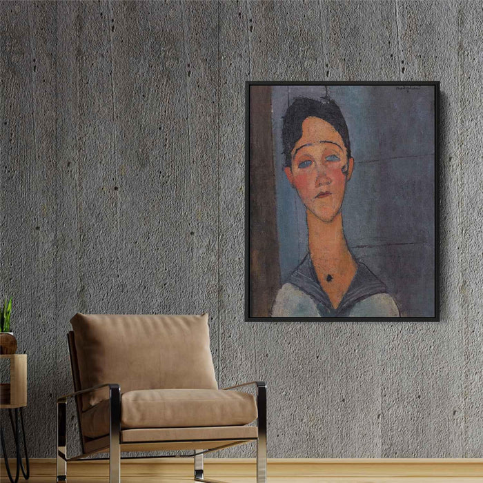 Louise (1917) by Amedeo Modigliani - Canvas Artwork