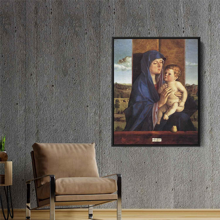 Madonna and Child (1490) by Giovanni Bellini - Canvas Artwork