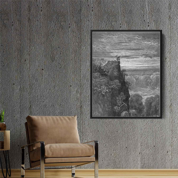 Paradise Lost by Gustave Dore - Canvas Artwork