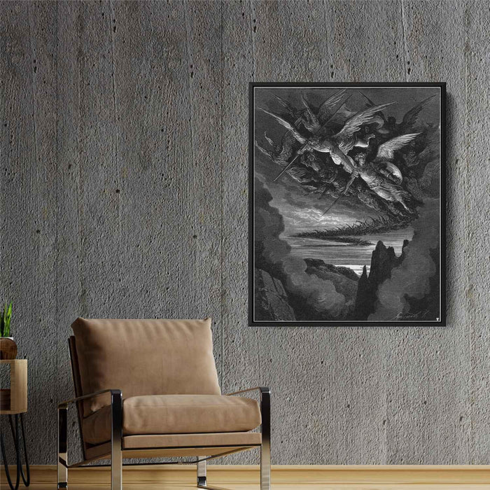 Paradise Lost by Gustave Dore - Canvas Artwork