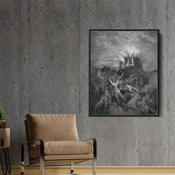 Paradise Lost by Gustave Dore - Canvas Artwork