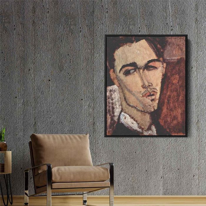 Portrait of Celso Lagar (1915) by Amedeo Modigliani - Canvas Artwork