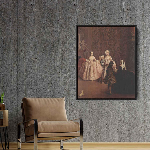 Presentation by Pietro Longhi - Canvas Artwork