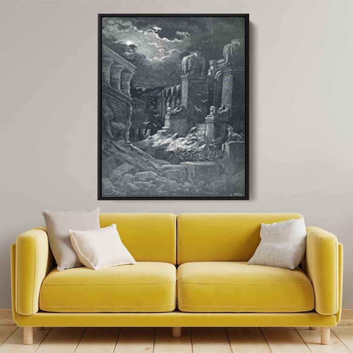 Babylon Fallen by Gustave Dore - Canvas Artwork