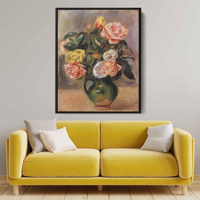 Bouquet of Roses by Pierre-Auguste Renoir - Canvas Artwork