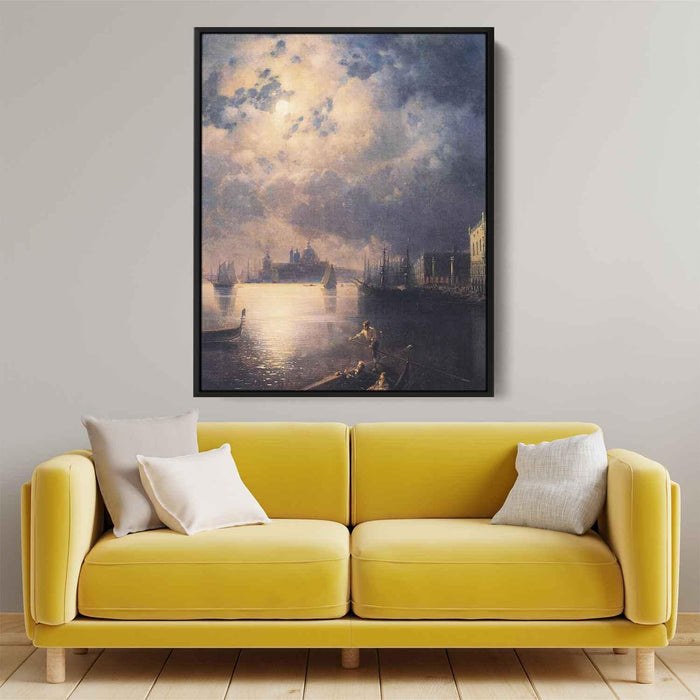 Byron in Venice by Ivan Aivazovsky - Canvas Artwork