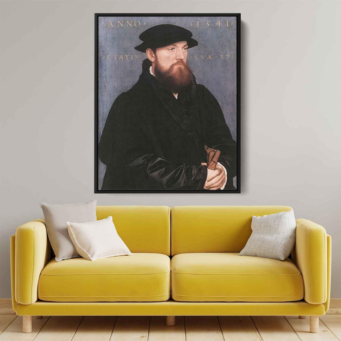 De Vos Van Steenwijk (1541) by Hans Holbein the Younger - Canvas Artwork