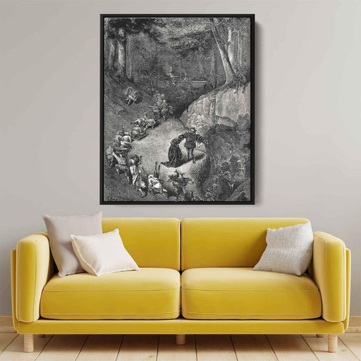 Donkeyskin by Gustave Dore - Canvas Artwork