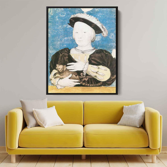 Edward, Prince of Wales, with Monkey by Hans Holbein the Younger - Canvas Artwork