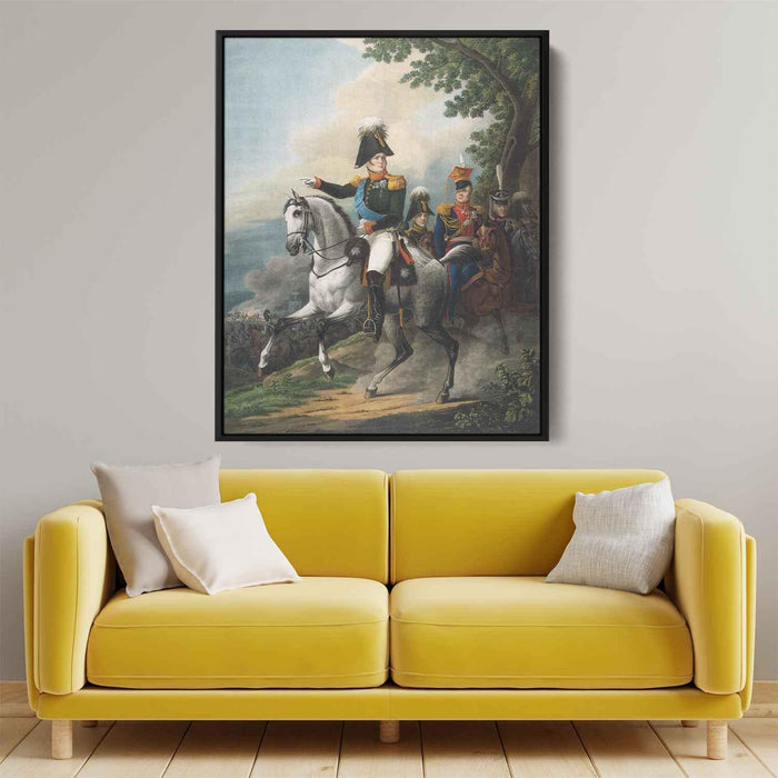 Equestrian portrait of Alexander I (1820) by Orest Kiprensky - Canvas Artwork