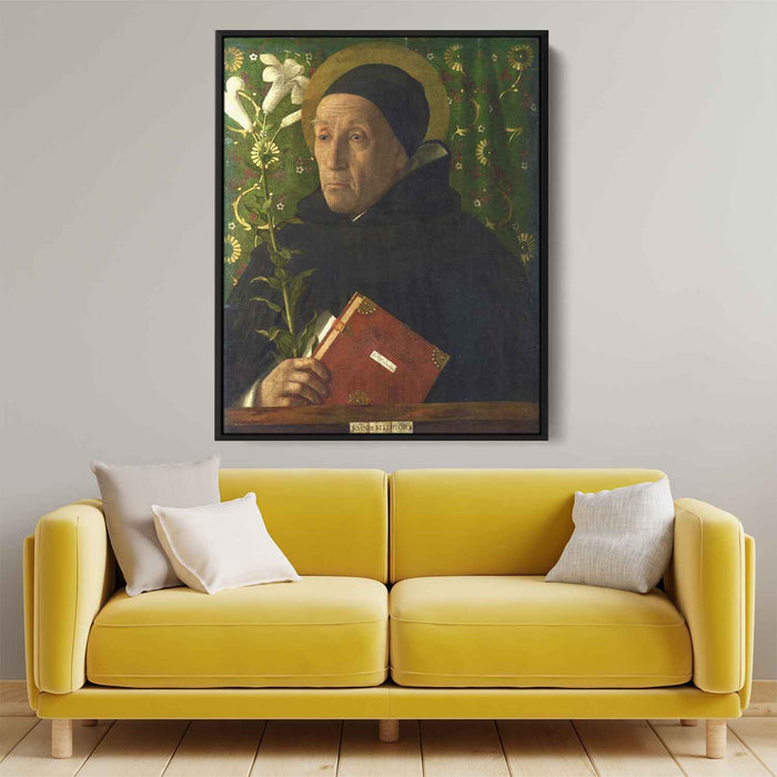 Portrait of Fra Theodoro da Urbino (1515) by Giovanni Bellini - Canvas Artwork