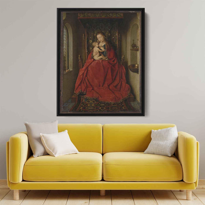 The Lucca Madonna (1436) by Jan van Eyck - Canvas Artwork