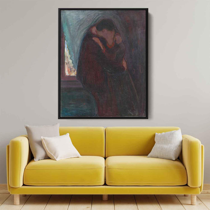 Kiss (1897) by Edvard Munch - Canvas Artwork