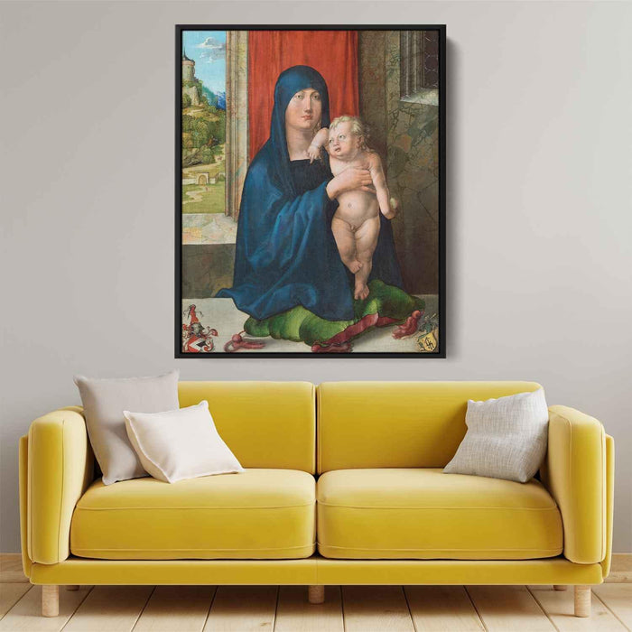 Madonna and Child (Haller Madonna) (1498) by Albrecht Durer - Canvas Artwork