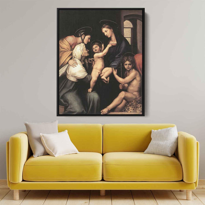 Madonna of the Cloth (1514) by Raphael - Canvas Artwork