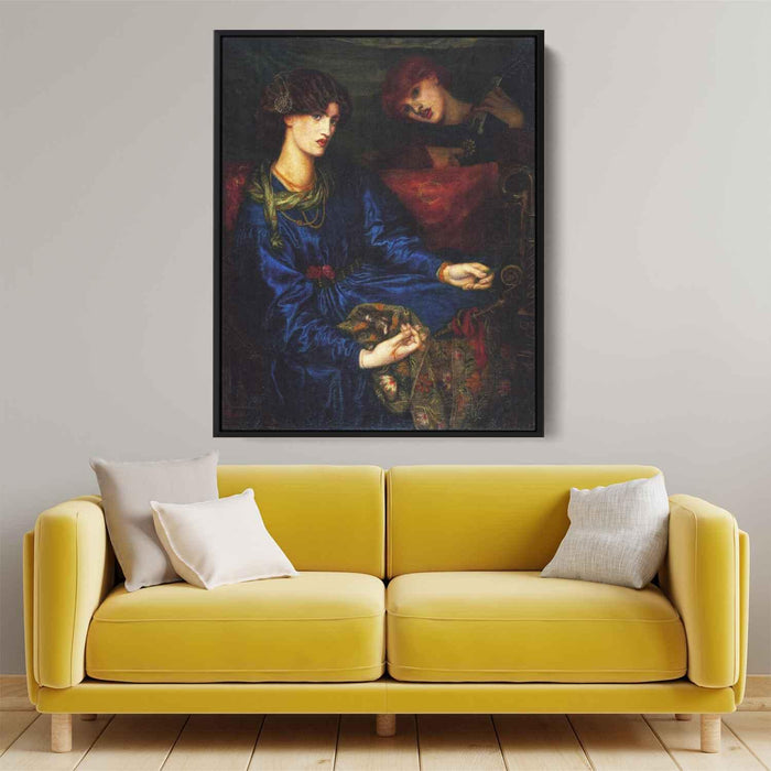 Mariana (1870) by Dante Gabriel Rossetti - Canvas Artwork