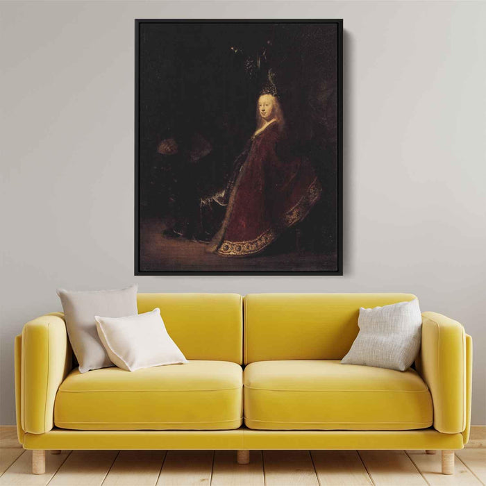 Minerva (1631) by Rembrandt - Canvas Artwork