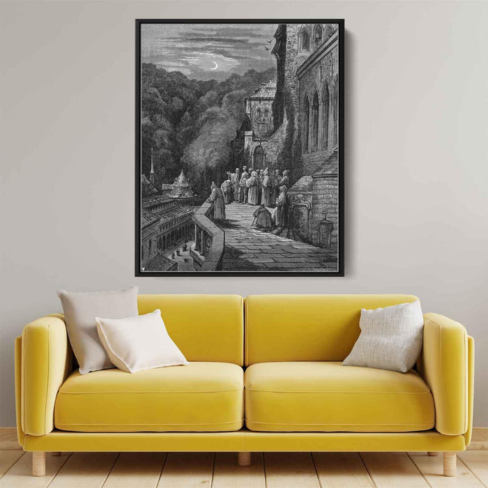 Orlando Furioso by Gustave Dore - Canvas Artwork