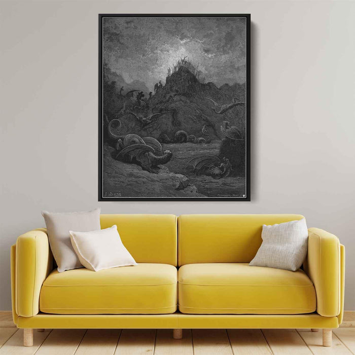 Paradise Lost by Gustave Dore - Canvas Artwork
