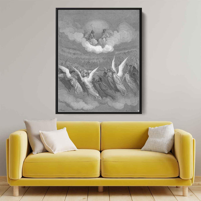 Paradise Lost by Gustave Dore - Canvas Artwork