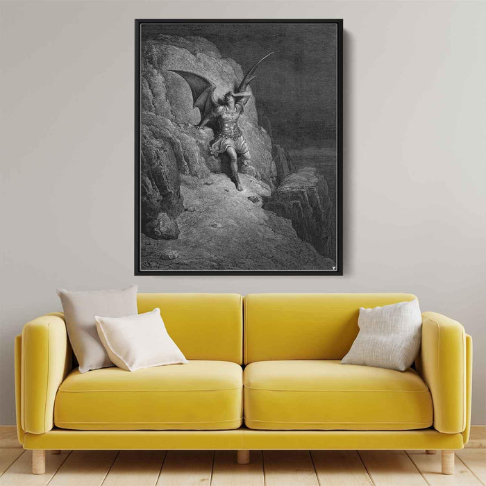 Paradise Lost by Gustave Dore - Canvas Artwork