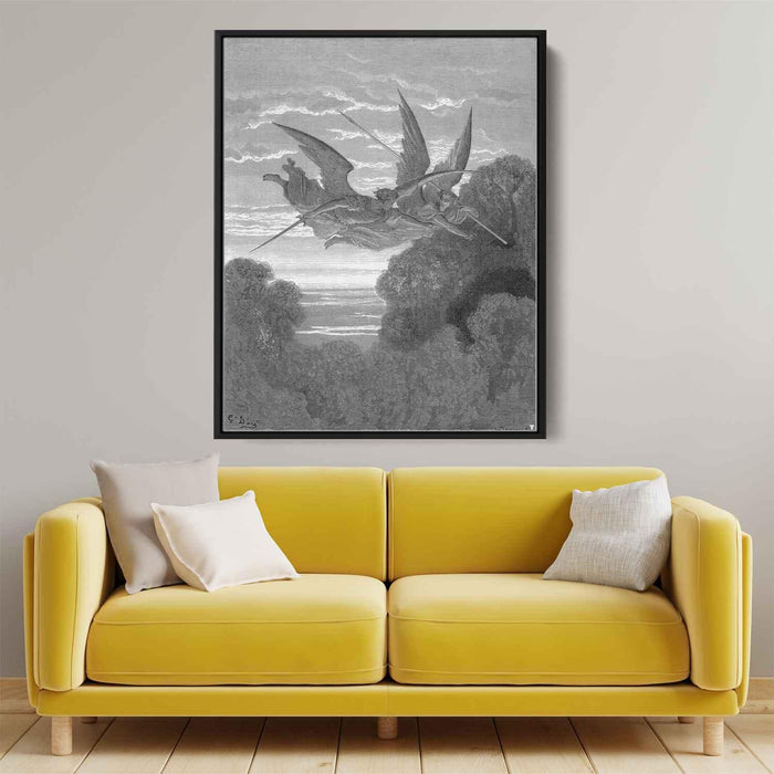 Paradise Lost by Gustave Dore - Canvas Artwork