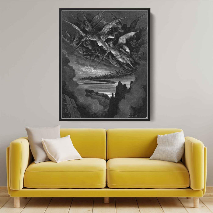 Paradise Lost by Gustave Dore - Canvas Artwork