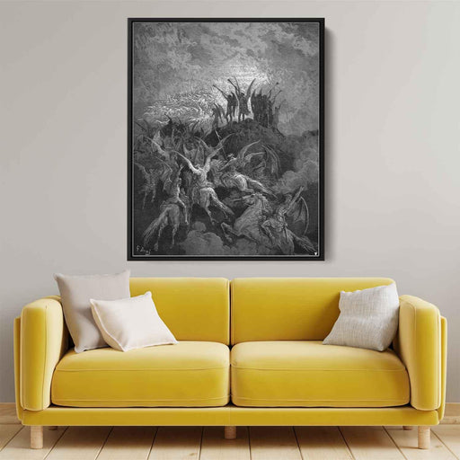 Paradise Lost by Gustave Dore - Canvas Artwork