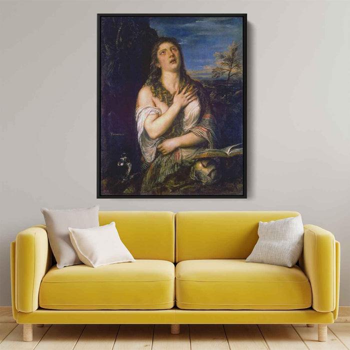 Penitent St. Mary Magdalene (1565) by Titian - Canvas Artwork