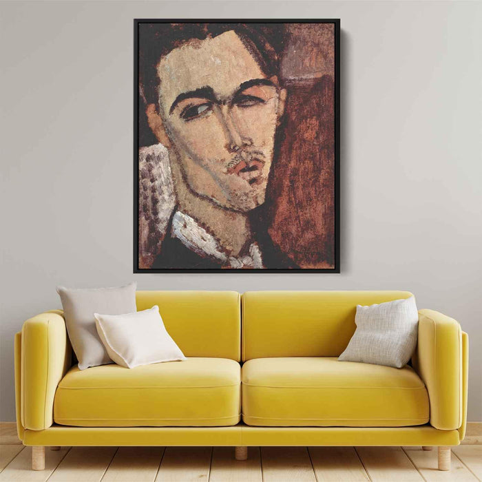 Portrait of Celso Lagar (1915) by Amedeo Modigliani - Canvas Artwork